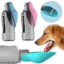 Portable Dog Water Bottle with Collapsible Bowl