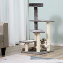 Cat Tree Activity Centre with Scratching Posts | Multi-Level Kitten Climbing Tower