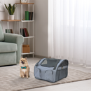 Foldable Pet Carrier Bag for Cats & Dogs | Portable Travel Cage with Mesh Ventilation