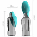 Portable Dog Water Bottle with Collapsible Bowl