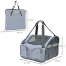 Foldable Pet Carrier Bag for Cats & Dogs | Portable Travel Cage with Mesh Ventilation