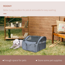 Foldable Pet Carrier Bag for Cats & Dogs | Portable Travel Cage with Mesh Ventilation