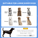92cm Elevated Dog Bed with UV Protection Canopy | Cooling Raised Pet Cot for Indoor & Outdoor Use