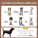 76cm Elevated Dog Bed with UV Canopy | Cooling Raised Pet Cot for Indoor & Outdoor Use