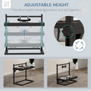 Adjustable Raised Dog Bowl Stand | Elevated Feeder for Small, Medium & Large Dogs