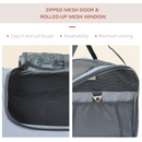 Foldable Pet Carrier Bag for Cats & Dogs | Portable Travel Cage with Mesh Ventilation