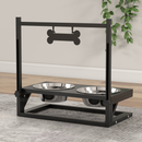 Adjustable Raised Dog Bowl Stand | Elevated Feeder for Small, Medium & Large Dogs