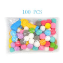 Interactive Cat Ball Launcher Gun with 100 Pom Pom Balls