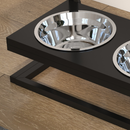 Adjustable Raised Dog Bowl Stand | Elevated Feeder for Small, Medium & Large Dogs