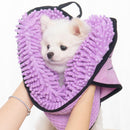 Quick-Dry Microfiber Dog Bathrobe Towel