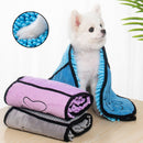 Quick-Dry Microfiber Dog Bathrobe Towel