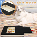 Wooden Dog Nail Scratch Board with Built-in Snack Box.