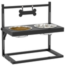 Adjustable Raised Dog Bowl Stand | Elevated Feeder for Small, Medium & Large Dogs